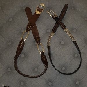 Brighton Genuine Leather Belts (2)
